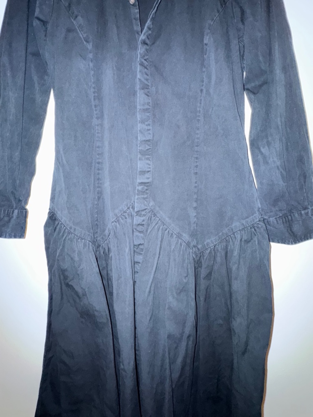 Polo Ralph Lauren Black Long Sleeve Day Dress Size 8 - Picture 5 of 7